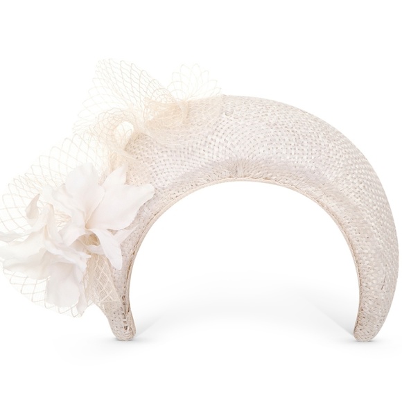 Crescent Moon Headband with Flowers - Picture 2 of 8